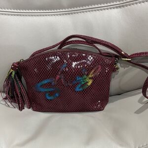 Sharif Alligator embossed Crossbody